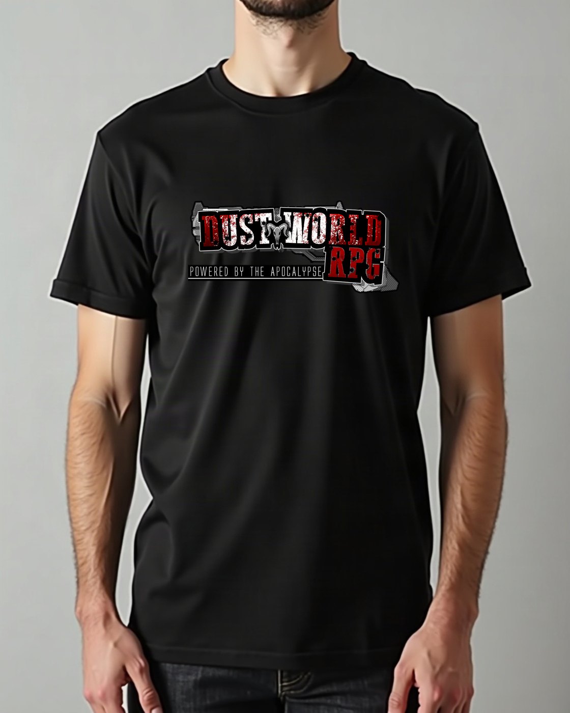 Dust World RPG logo tee