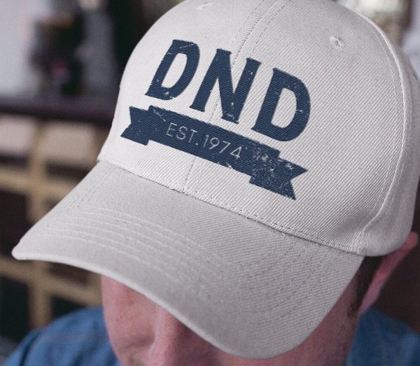 DND EST 1974 Dad Hat