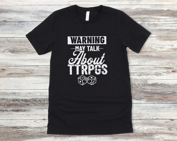 Warning May Talk About TTRPGs