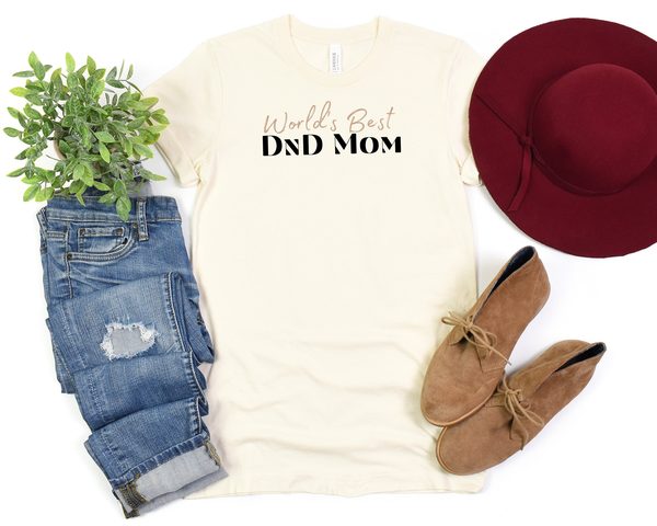 World's Best DND Mom Tee