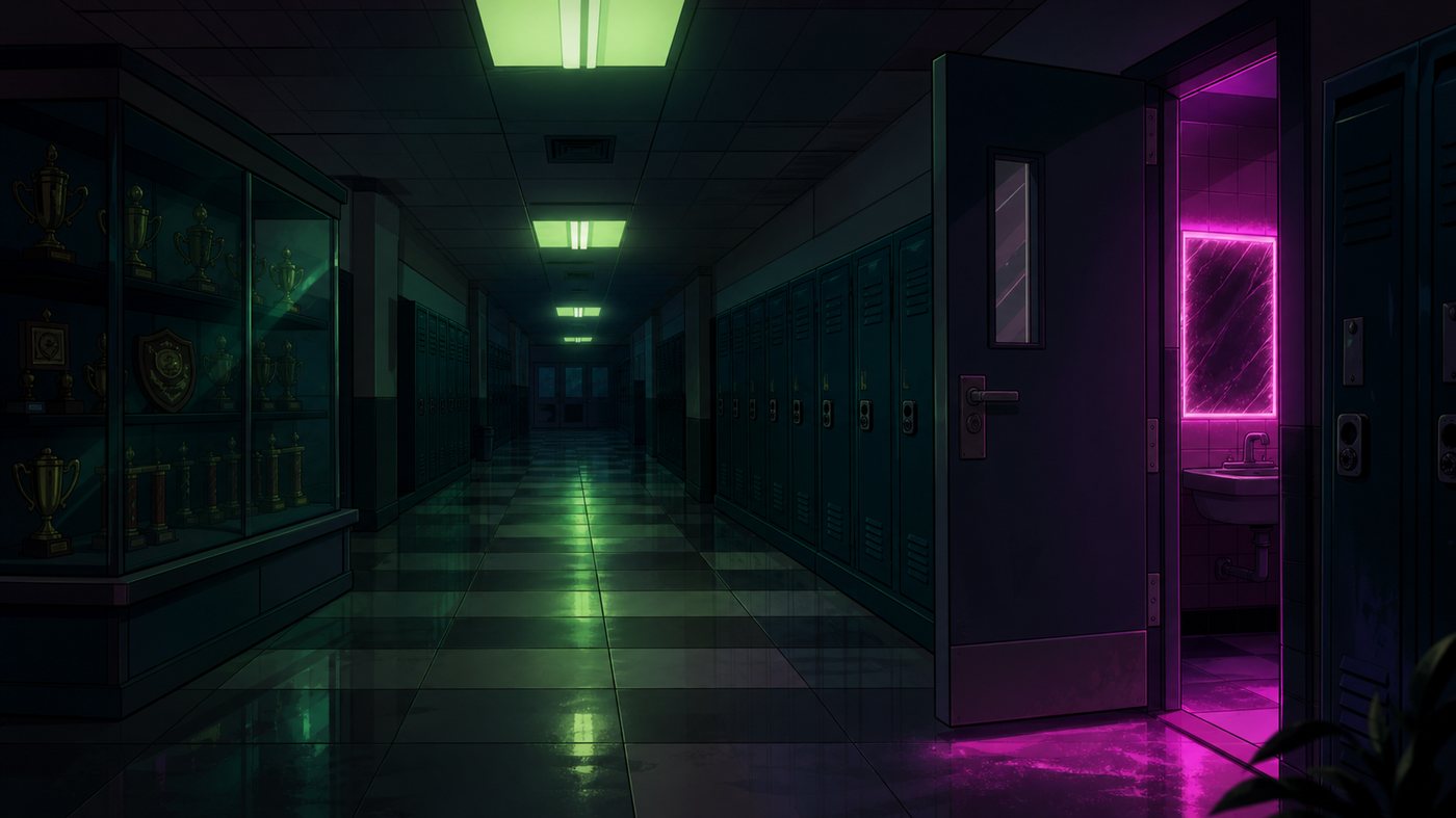 Blackwood High hallway