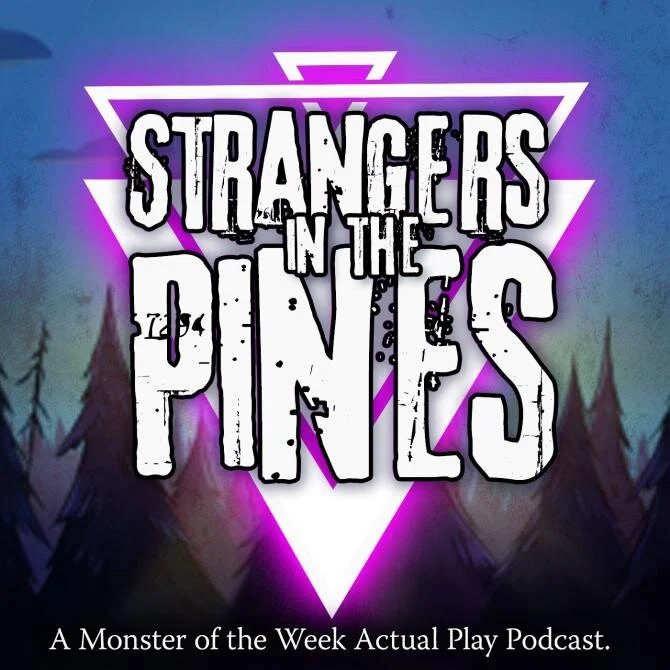 Strangers in the Pines podcast art